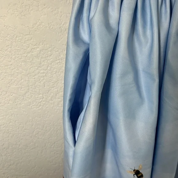 Lindy Bop Blue Iris Fit and Flare Dress 6 Blue - Picture 5 of 7